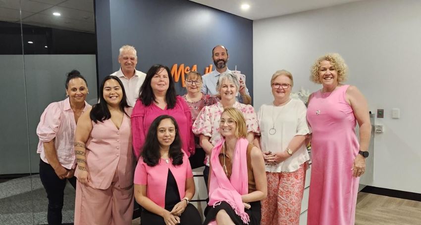 Mcarthur On Wednesday We Wear Pink Day